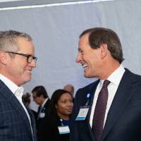 Guests at Center for Interprofessional Health Groundbreaking
